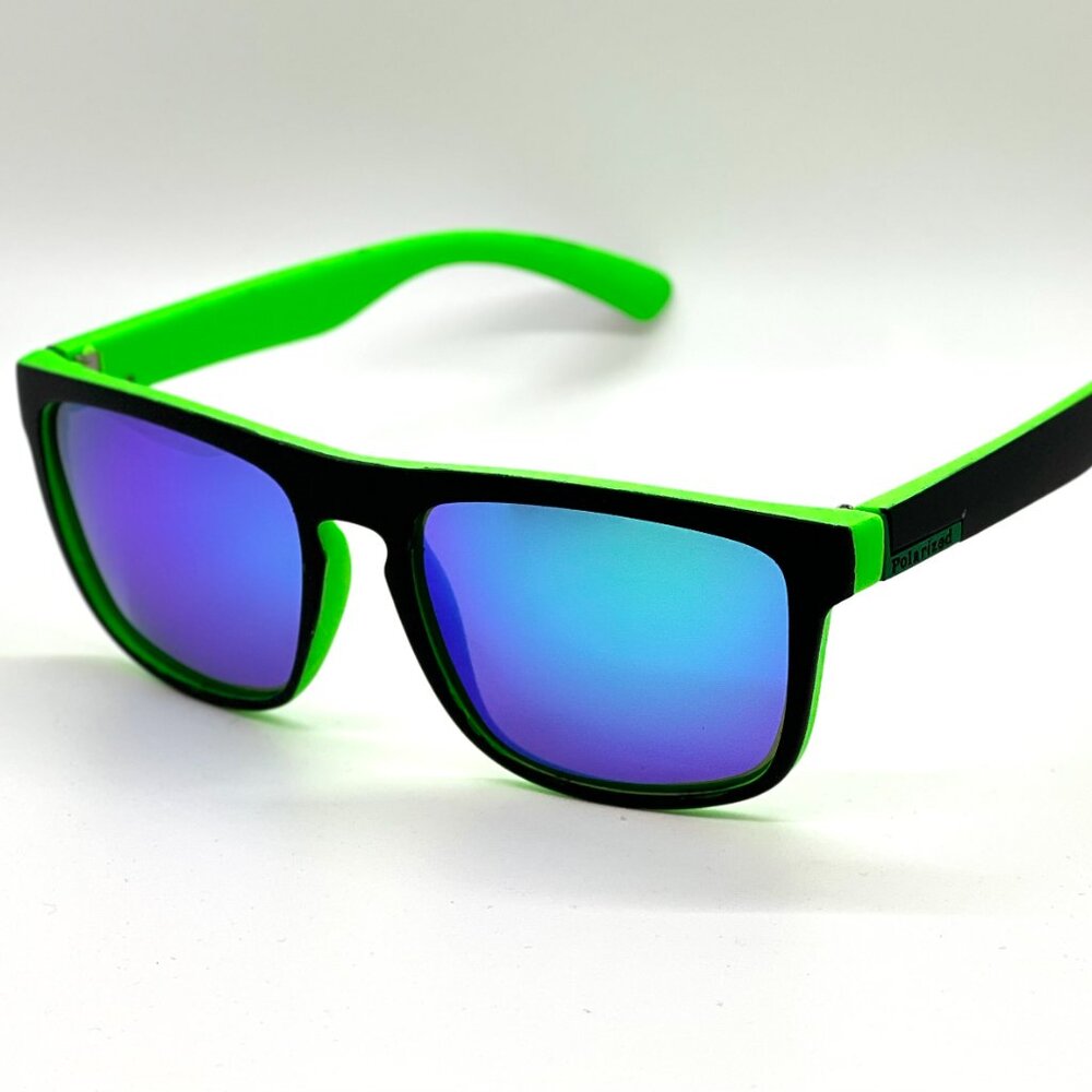 Sports‎ Men Sunglasses Green Mirror Lens Fashion Style Reflective Lentes Gafas